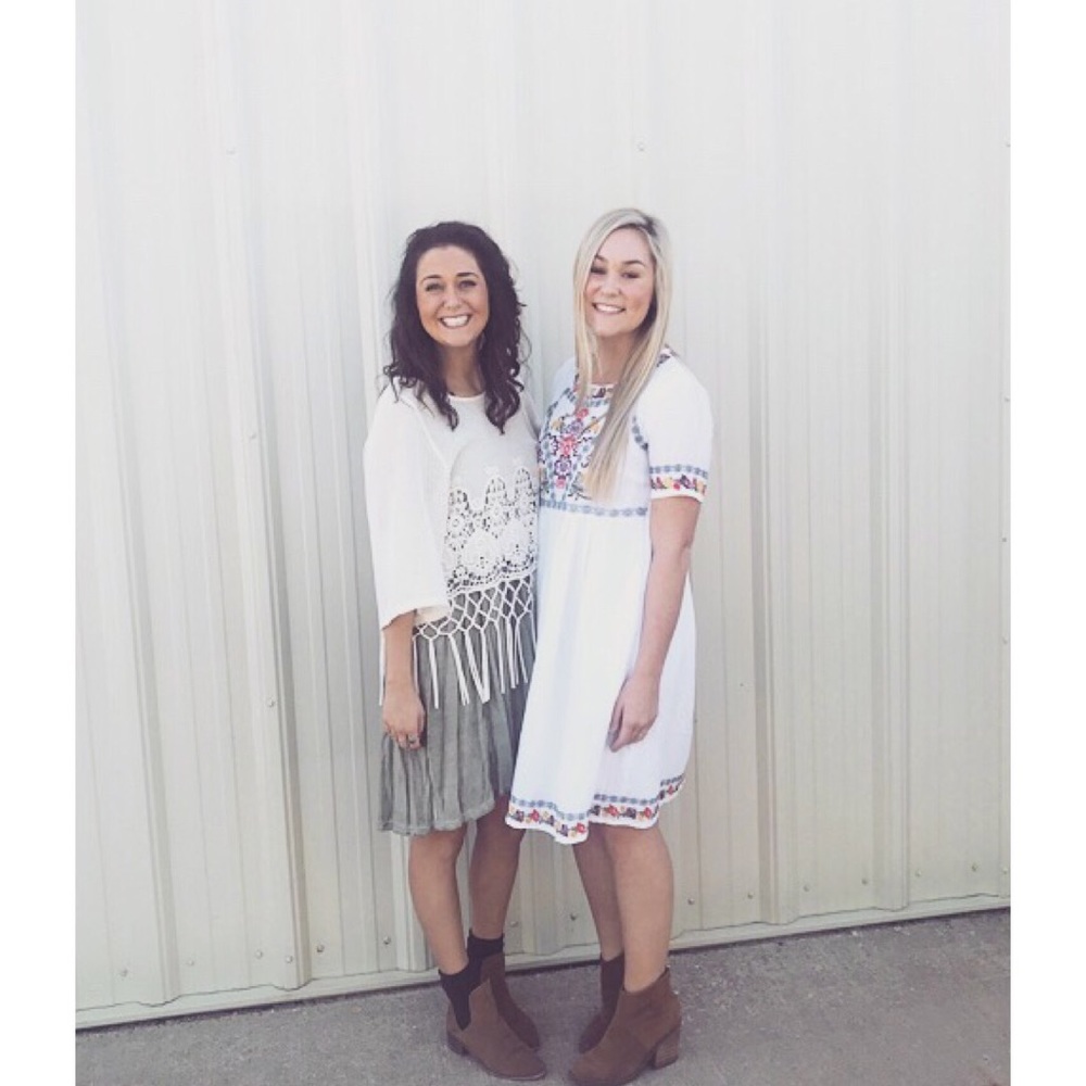 Lightly worn (once in pic) size large